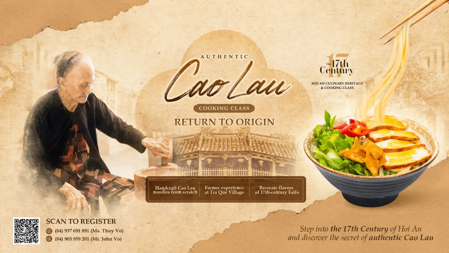 Authentic Cao Lau Cooking Experience